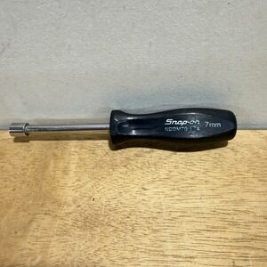 Snap-on Tools NDDM70 7mm BLACK Hard Grip 6-Point Manual Nut Driver USA